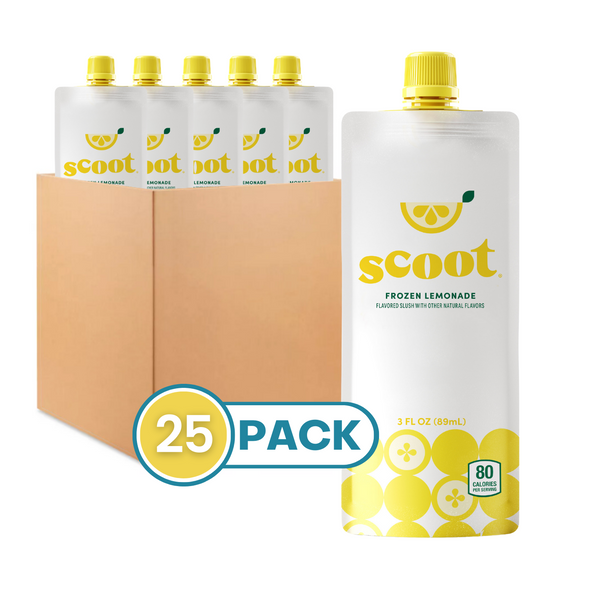 Scoot® Frozen Lemonade, Original Lemon 25-Pack – heyscoot