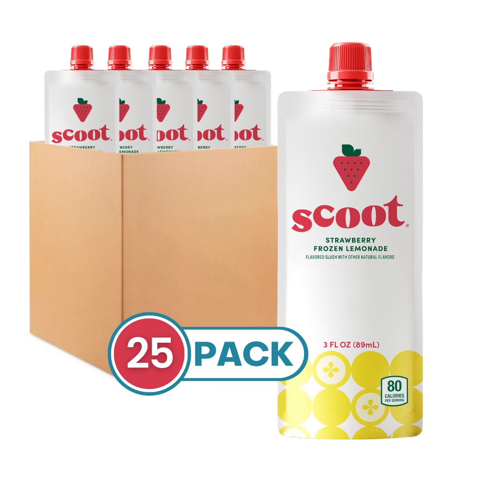 Scoot® Frozen Lemonade, Strawberry Flavor 25-Pack