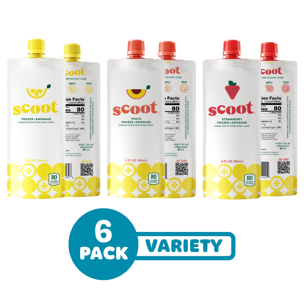 Scoot® Frozen Lemonade Variety 6 Pack | Hey Scoot® – Hey Scoot