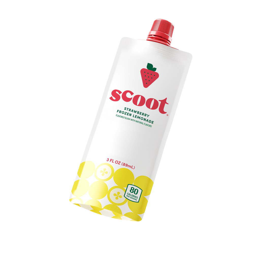 Scoot® Frozen Lemonade, Strawberry Flavor 25-Pack
