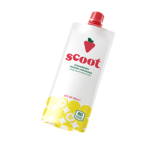 Scoot® Frozen Lemonade, Strawberry Flavor 25-Pack